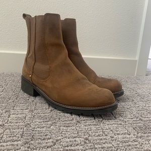 Clarks Brown Chelsea Boots